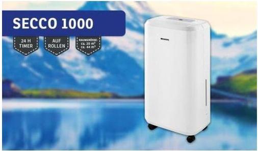 Image du produit Sonnenkönig Secco 1000 (20 m², 10 l/24h)