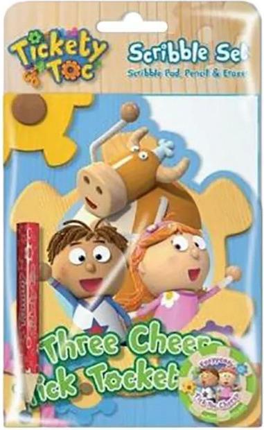 Actual product image Tickety Toc Characters Drawing Pad Set
