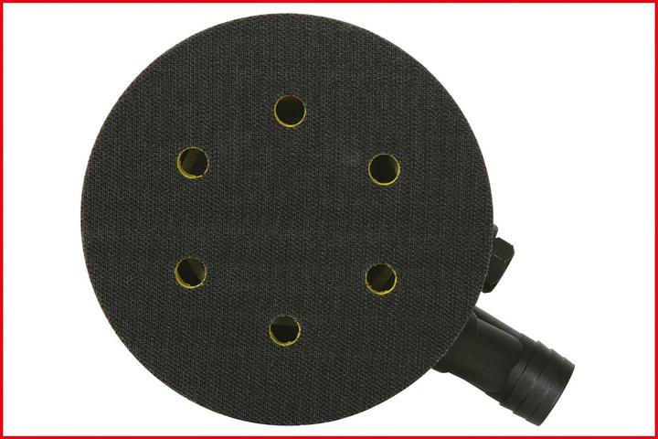 Immagine prodotto KS Tools Levigatrice eccentrica pneumatica con aspirazione della polvere, 240 W, consumo d'aria 225 l/min