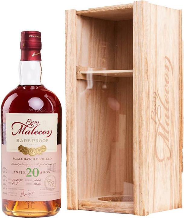 Actual product image Malecon Añejo 20 Años RARE PROOF 1999 in wooden box