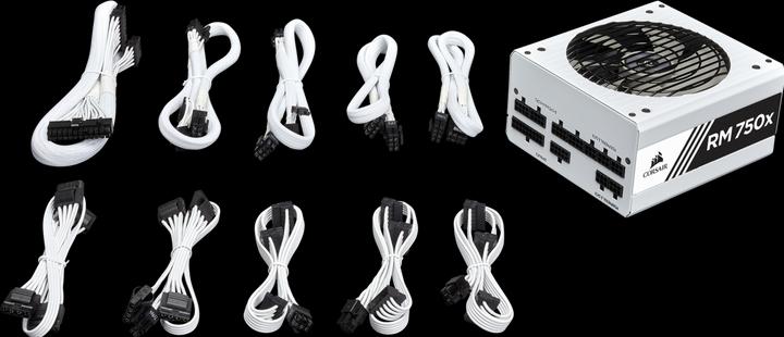 Actual product image Corsair RM750x White *2018* (750 W)