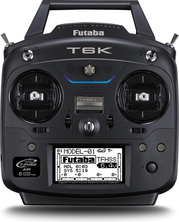 Immagine prodotto Futaba t6k v3s 2,4ghz t-fhss+r3008sb modalità 1 a 8 canali con telemetria