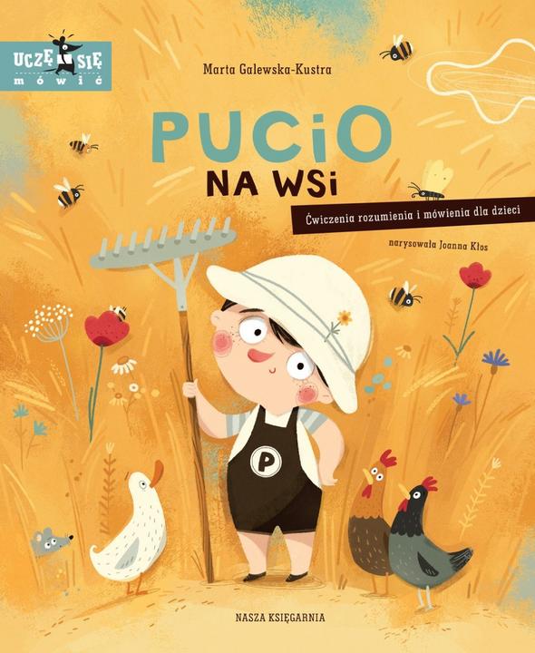 Produktbild Nasza Ksiegarnia Pucio im Landbuch. Verständnis- und Sprechübungen für Kinder (Polnisch)