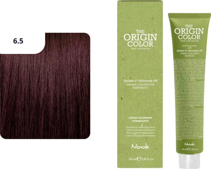 Produktbild Nook Origin Color Haarfarbe (6.5 Dunkelblond Mahagoni)