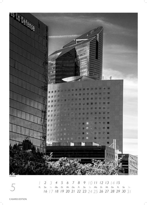 Immagine prodotto Paris schwarz-weiss 2026 S 29x21cm (Nessuna rilegatura, Tedesco)