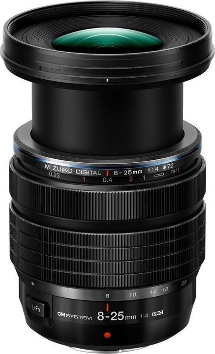 Image du produit Olympus Système OM avec Zuiko Digital 8-25mm F4 Pro (Micro Four Thirds, Micro Four Thirds)