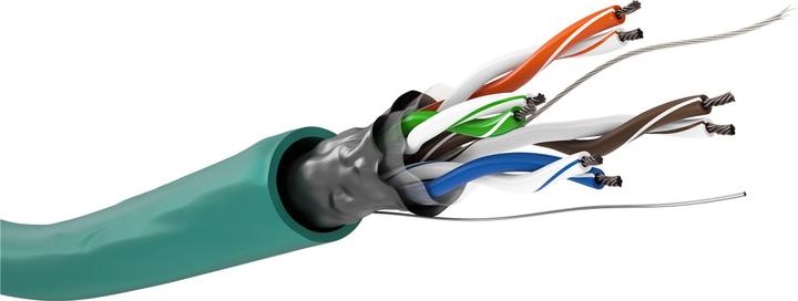 Actual product image Goobay Network cable (F/UTP, CAT5e, 100 m)