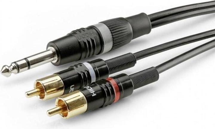 Hicon Audio Anschlusskabel (3 m, Cinch)