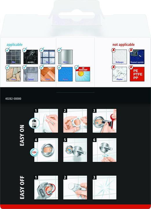 Image du produit tesa LOXX Porte-savon avec solution adhésive sans perçage
