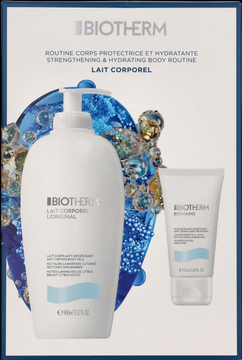 Image du produit Biotherm Lait Corporel L'Original Set lotion pour le corps 400ml + Handcreme 50ml (Set soin du corps)