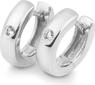 Produktbild Breuning Creolen - BRILL. 0,06 Ct. H/si (750/18 K Gold)