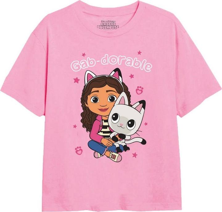 Gabby's Dollhouse Purrfect Friends TShirt Mädchen (128)