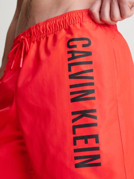 Produktbild Calvin Klein Medium Drawstring Heren Zwembroek - Hot Heat - Maat L (L)
