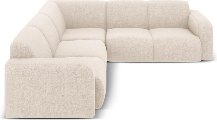 Actual product image Micadoni Symmetrical Corner Sofa, "Molino", 5 Seats, 252x252x75 Made in Europe (Corner sofa)