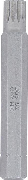 Image du produit BGS Embout longueur 75 mm 10 mm (3/8") denture multiple intérieure (pour XZN) M10 (10 mm (3/8"), 12,5 mm (1/2"))