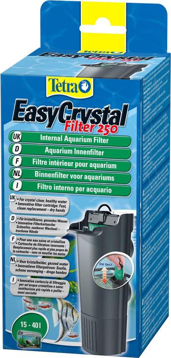 Immagine prodotto Tetra EasyCrystal 250 (40 l, Filtri interni, Acqua dolce, Acqua salata)