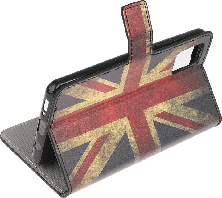 Produktbild Cover-Discount Galaxy S10 Lite - Leder Hülle UK Flagge (Samsung Galaxy S10 Lite)