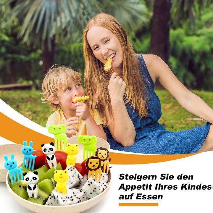 Image du produit Cbx Mini-fourchettes à fruits 30 pièces Animaux (30 x)
