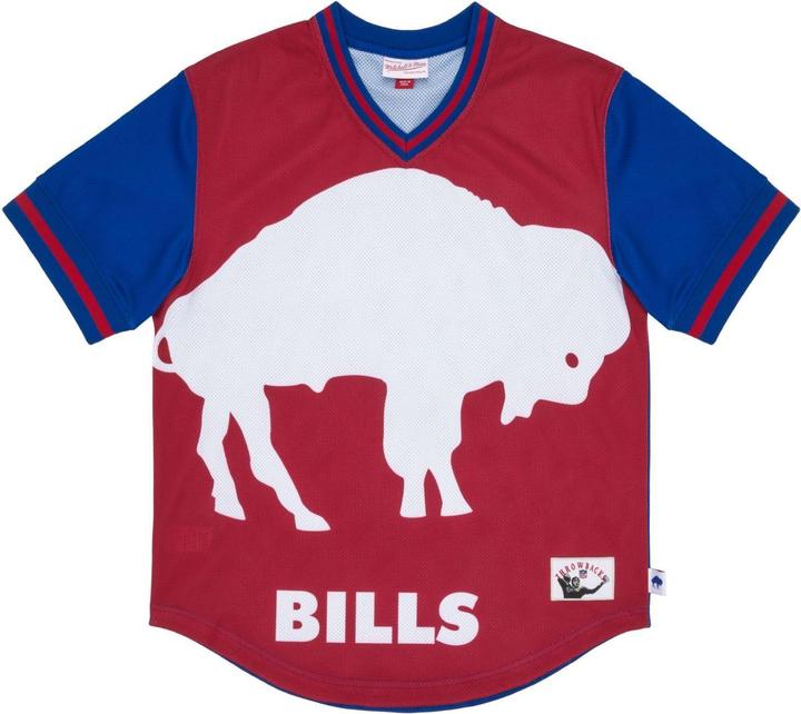 Mitchell & Ness M&N JUMBOTRON NFL Mesh Jersey Buffalo Bills - M (M)