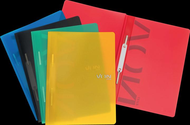 Image du produit von Hallers Dossier de classement rapide A4, 5 pièces, Multicolore (A4, 5 x)