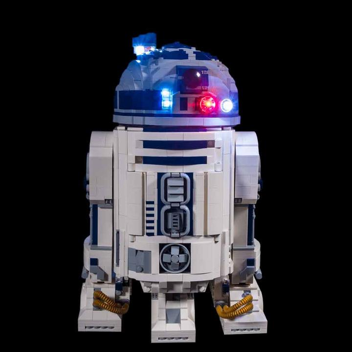 Actual product image Light my bricks LED Light & Sound Set for LEGO Star Wars R2-D2 (incl. remote control)