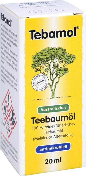 Actual product image Tebamol TEEBAUMOEL, 20 ml oil (Body oil, 20 ml)