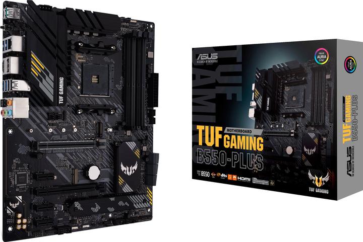 Actual product image ASUS TUF GAMING B550-PLUS (AM4, AMD B550, ATX)