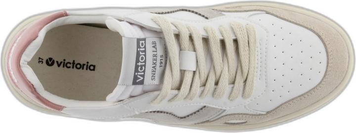 Actual product image Victoria leather effect and split leather sneakers seul (40)