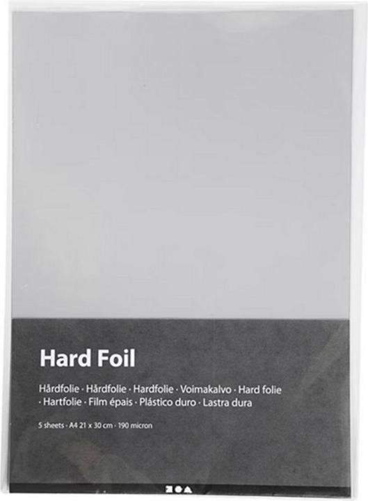 Produktbild Creativ Company Bastelpapier A4, 5 Stück, Transparent (5 x)