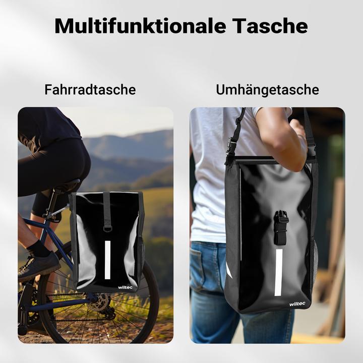 Produktbild Wiltec Gepäckträgertasche (16 l, Gepäckträgertasche)