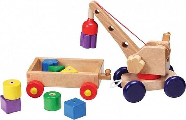 Spielba Magnetischer Kran mit Bauklötze