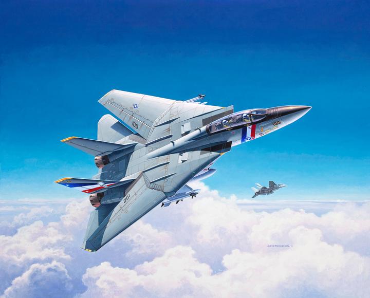 Actual product image Revell F-14D Super Tomcat