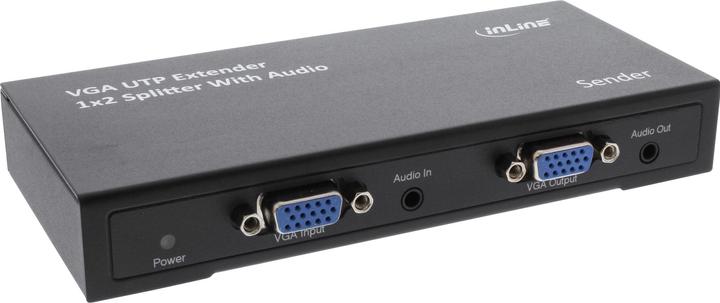 InLine 1 to 2 VGA Extender & Splitter over UTP