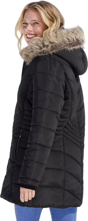 Produktbild Atlas For Women Wattierte Jacke Grosse Kälte mit WebpelzKapuze (L)