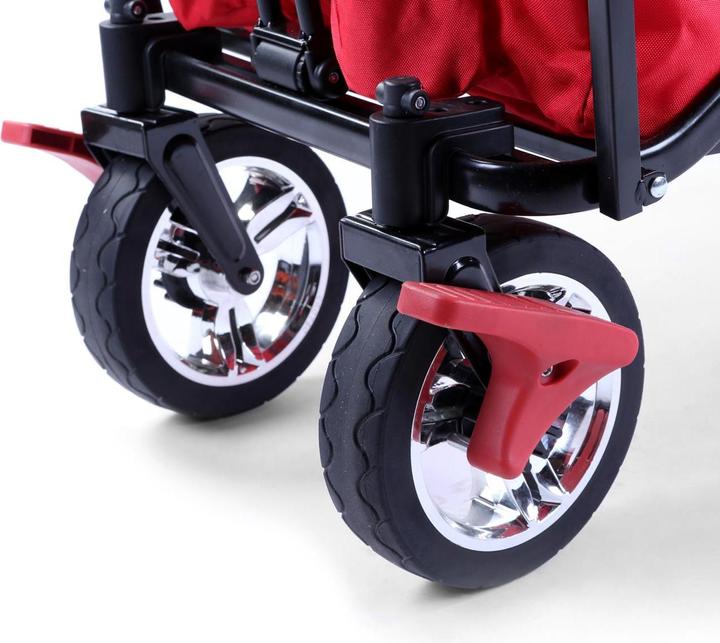 Produktbild Fuxtec Bollerwagen FX-CT500 mit Sonnendach ROT