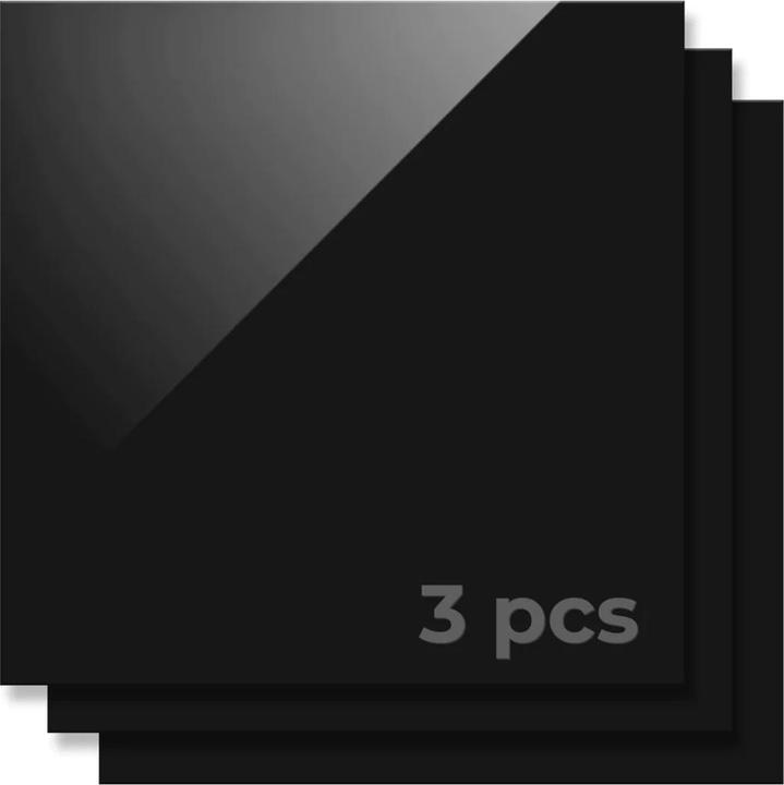XTool Feuilles acryliques noires de 3 mm (3-Pack) (Accessoire)