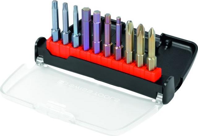 Productafbeelding PB Swiss Tools Assortiment PrecisionBits 10 stuks (Zeshoekig)