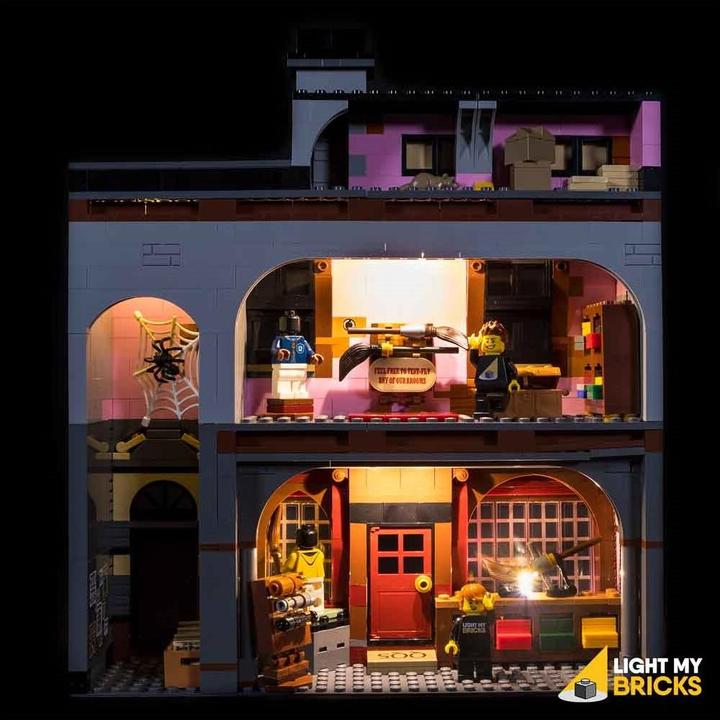 Produktbild Light my bricks LED licht Set für LEGO Harry Potter Winkelgasse