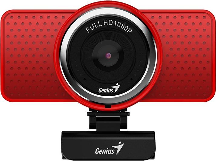 Actual product image Genius ECam 8000 webcam 2 MP pixels USB Red (2 Mpx)