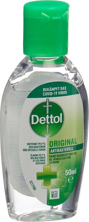 Actual product image Dettol Hand disinfection gel (50 ml)
