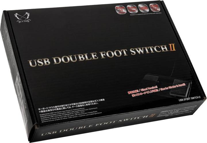 Actual product image Scythe USB Foot Switch II (PC)