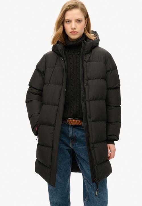 Actual product image Superdry HOODED SPORTS PUFFER MID JKT Dames Jas - Maat S (10)
