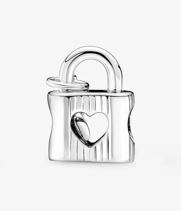 Actual product image Pandora Charm lock & heart key (Sterling silver 925)
