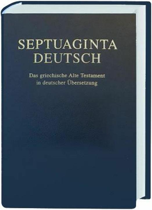 Produktbild Septuaginta Deutsch (Deutsch, Wolfgang Kraus, Martin Karrer, 2009)