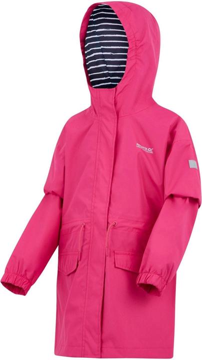 Actual product image Regatta Childrens/Kids Ballina Stripe Waterproof Jacket (140)