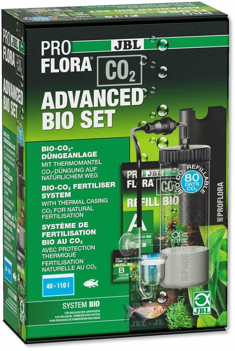 JBL Aquaristik und Terraristik Set biologico avanzato ProFlora CO2 (Fertilizzante per acquari)