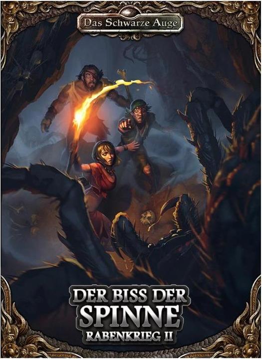 Produktbild DSA Abenteuer - Rabenkrieg 2: Der Biss der Spinne, Taschenbuch, 64 Seiten (DE-Ausgabe) (Deutsch)
