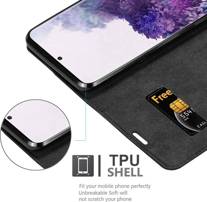 Produktbild Cadorabo Book Invisible Magnet Cover (Samsung Galaxy S20+)