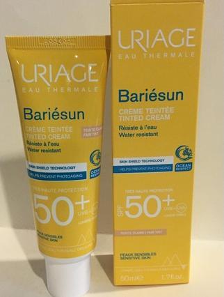 Produktbild Uriage TÃ³novanÃ½ pleÅ¥ovÃ½ krÃ©m na opalovÃ¡nÃ­ SPF 50+ Bariesun Fair Tint (Tinted Cream) 50 ml (Sonnencreme, SPF 50+, 50 ml)