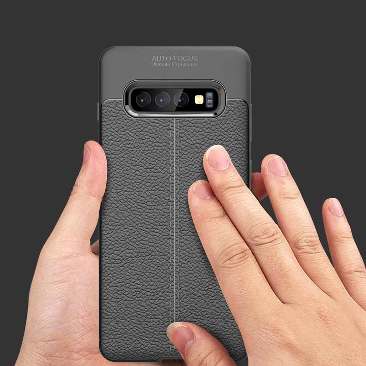 Immagine prodotto Cadorabo Copertura in TPU con struttura in similpelle (Samsung Galaxy S10+)